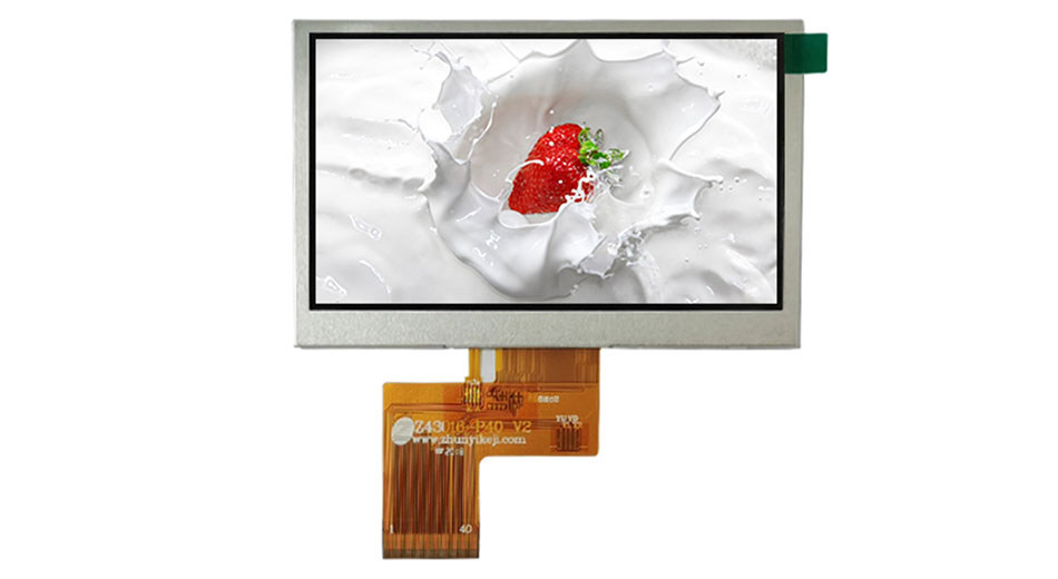Z43018 tela LCD IPS de 4,3 polegadas 480*272 40PIN RGN Interface SC7283 driver IC