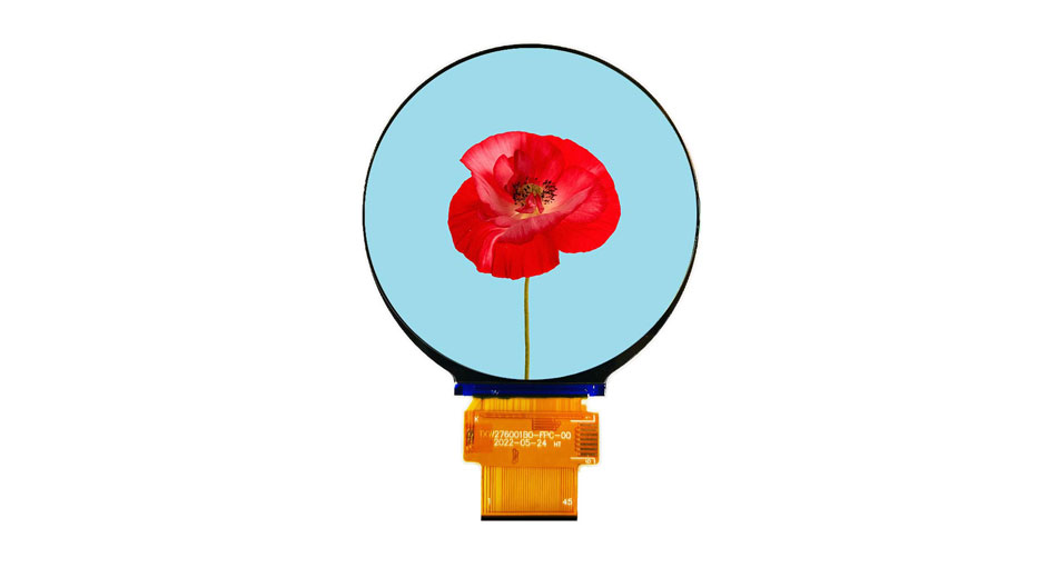 Z16001 LCD redondo de 1,6 polegadas 400*400 SPI Interface ST7797 Controlador