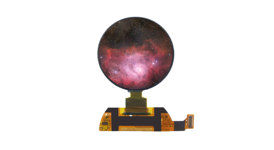 Z13901AM tela OLED de 1,39 polegadas MIPI SPI Interface 450 Nits RM69330 Driver