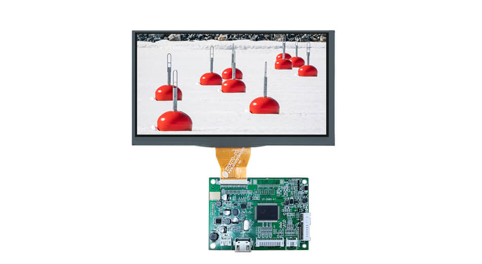 Z70069HD 1024*600 Tela de toque de suporte de placa HDMI de 7 polegadas com tela horizontal