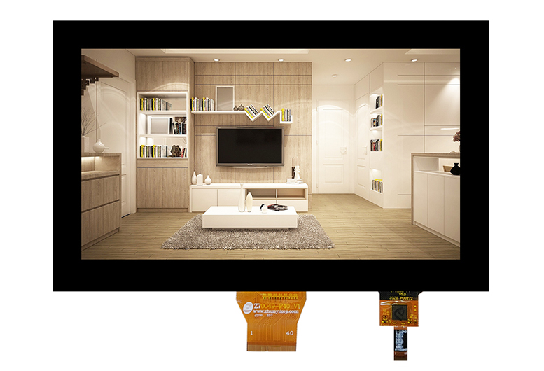 Tela de toque capacitiva