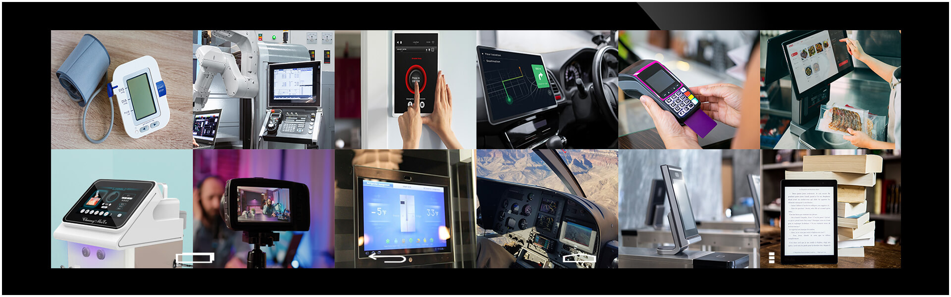 Módulo TFT LCD padrão