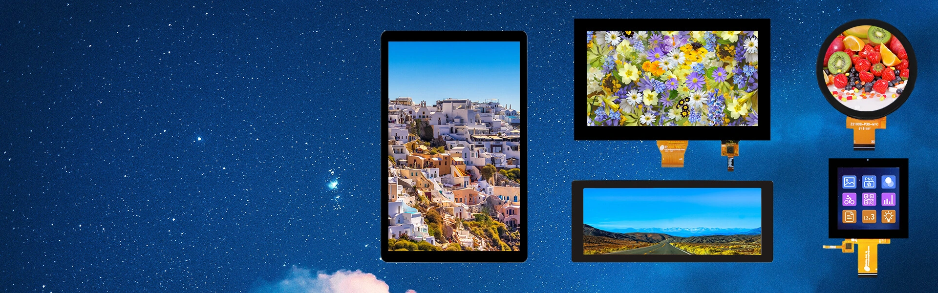 Tela de toque capacitiva