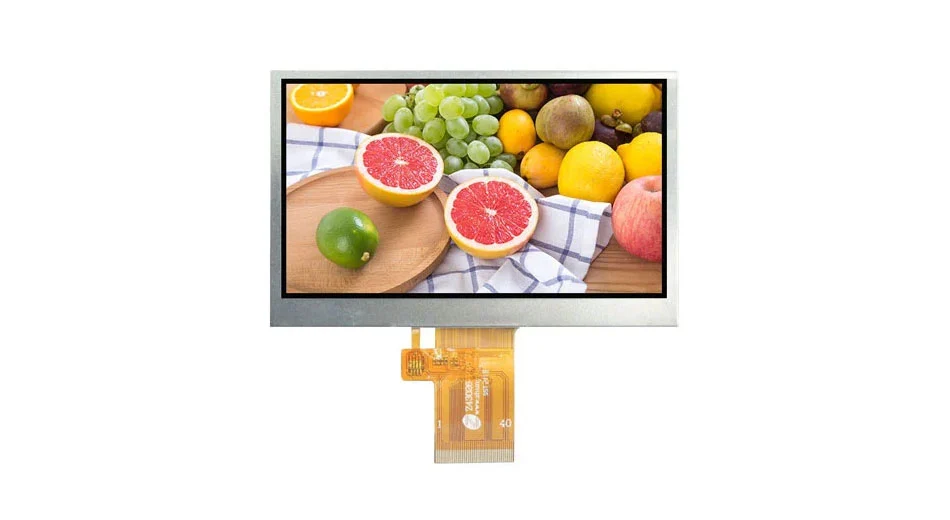 Z43026-ZC 4.3 polegadas 480*272 módulo LCD tela de toque IPS exibir interface RGB/I2C