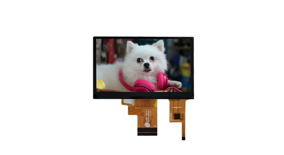 Z43016-ZC1 4.3 polegadas 480*272 RGB Interface IIC Módulo LCD Touch Screen ST7283 Controlador 40PIN