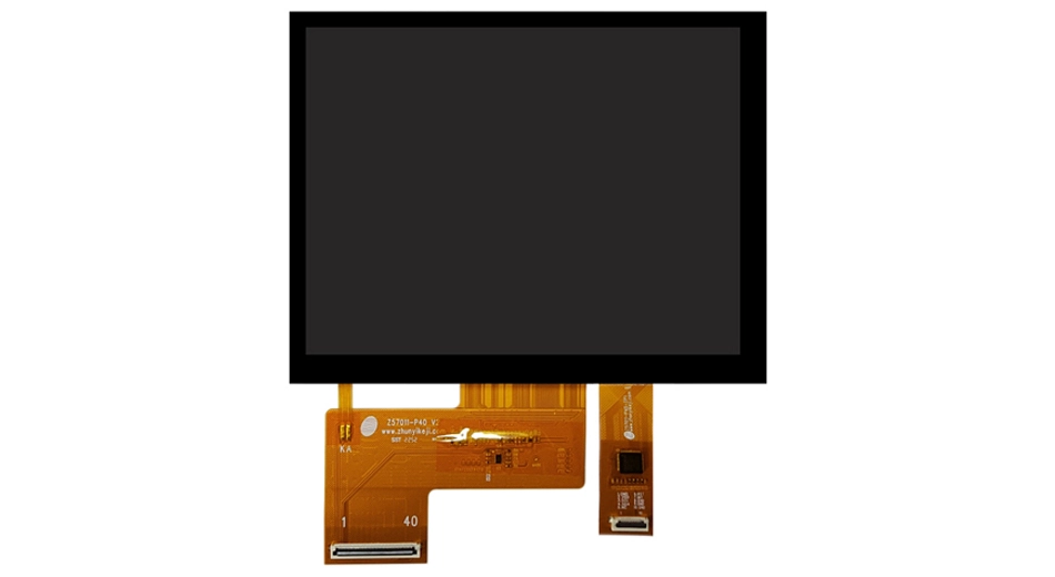 Tela de toque Z57011-ZC quente de 5,7 polegadas multi-ponto 640*480 TFT LCD Interface MIPI I2C