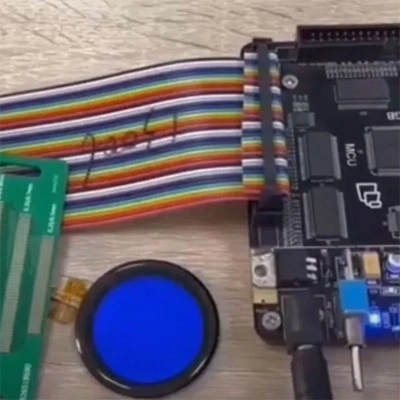 Visor LCD redondo de 1,28 polegadas 240x240 GC9A01 Driver SPI Interface para barra de relógio de casa inteligente