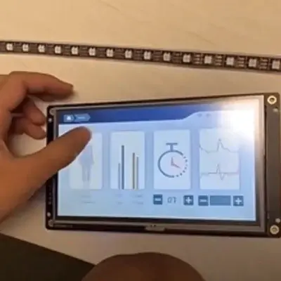 Painel LCD LCD LCD de 4,5 polegadas, módulo de exibição MIPI 480X854 touch Moudle Zhunyi tecnologia de 3 anos