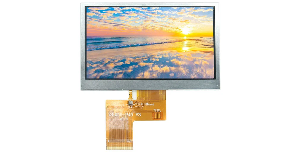 Z43016 4.3 polegadas 480*272 tela do módulo LCD 500 lêndeas ST7283 controlador de interface RGB