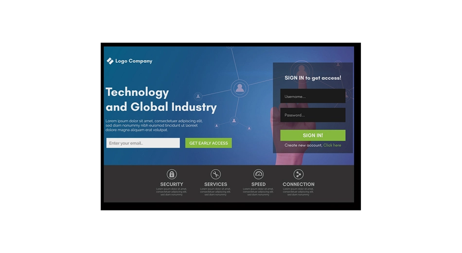 Z101042 Painel LCD IPS de 10,1 polegadas 1280*800 QVGA LVDS Interface 500 lits
